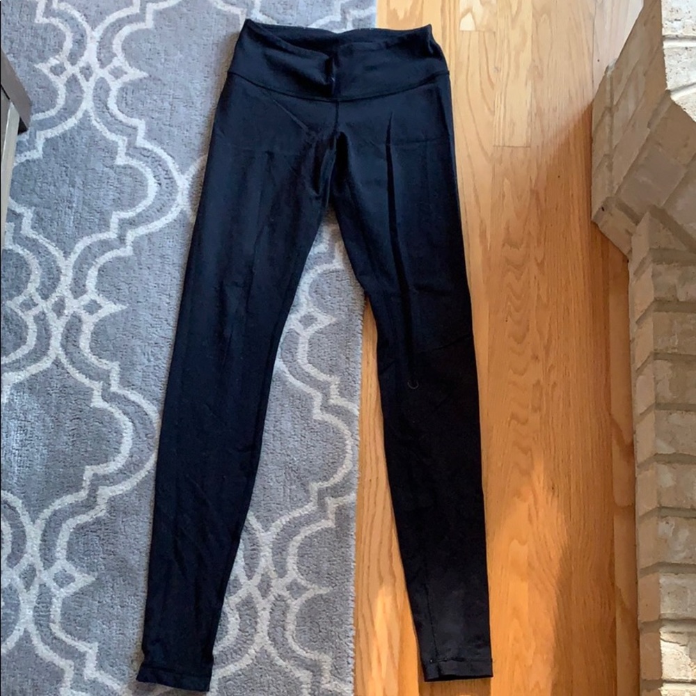 lulu lemon black long leggings